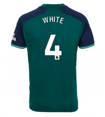 Arsenal Ben White #4 Tredje trøje 2023-24 Kort ærmer